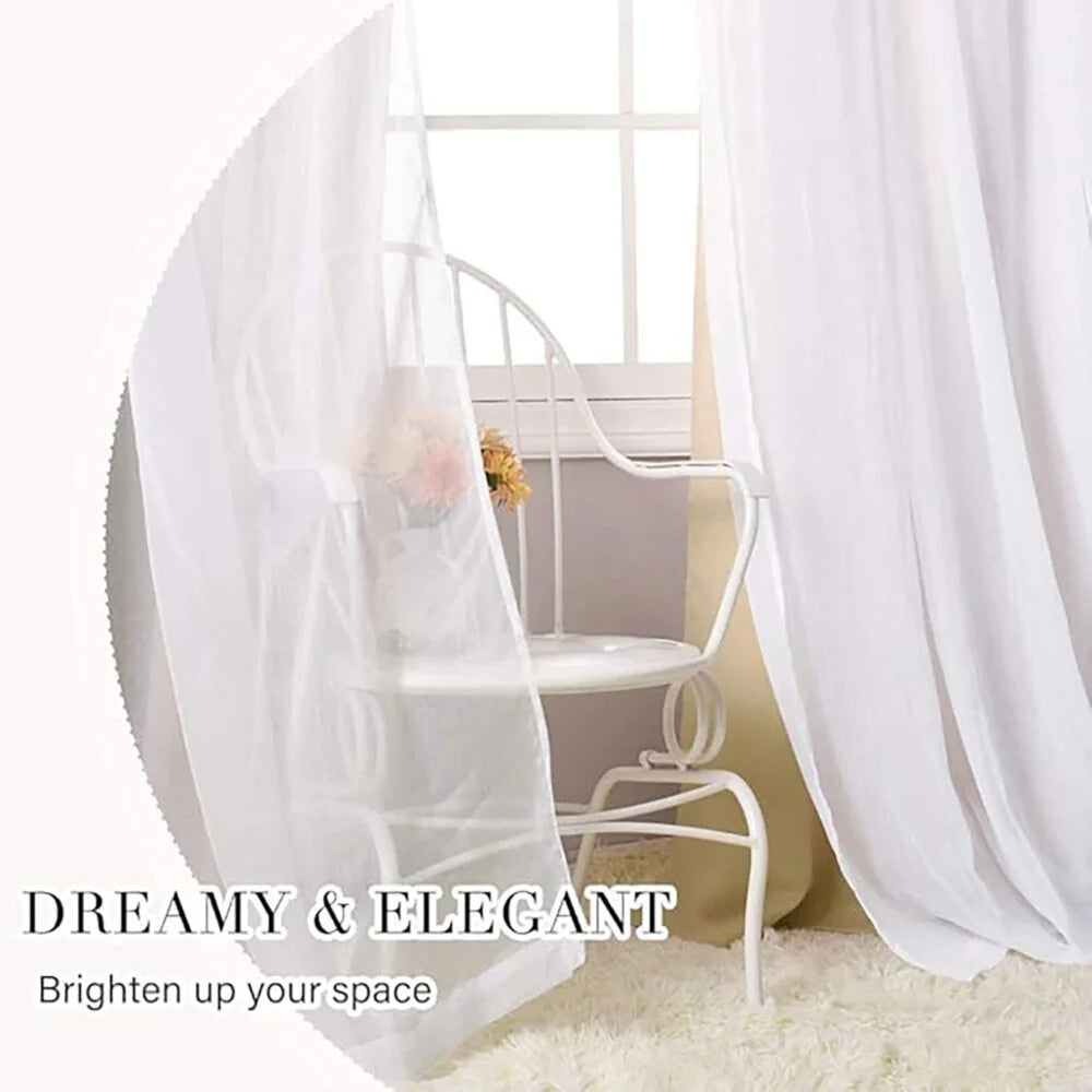 The Parda - Sheer Blackout Curtain , Multi Use Beige Room Darkening Curtains For Your Bedroom , Living Room , Pack Of 1 Curtain