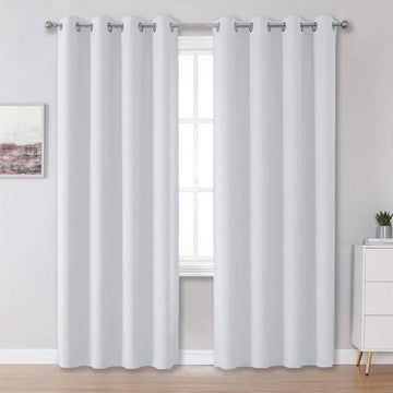 The Parda – 85% Blackout Curtain , Premium White Room Darkening Curtains , Pack of 1 Curtain