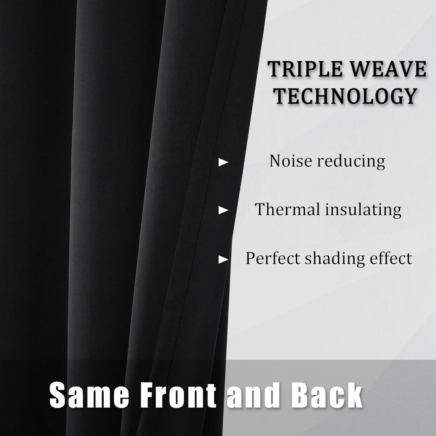 The Parda – 85% Blackout Curtain , Premium Black Room Darkening Curtains , Pack of 1 Curtain