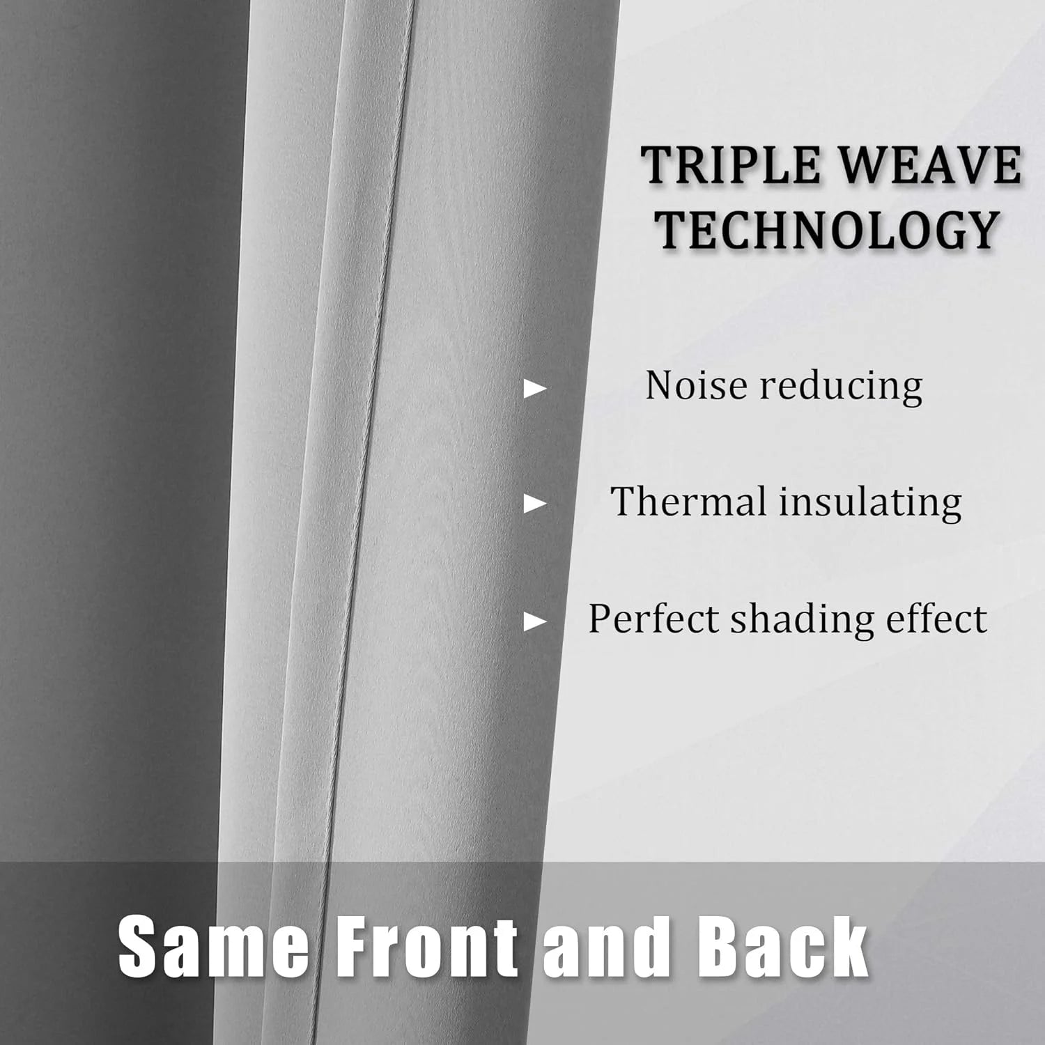 The Parda – 85% Blackout Curtain , Premium Light Grey Room Darkening Curtains , Pack of 1 Curtain