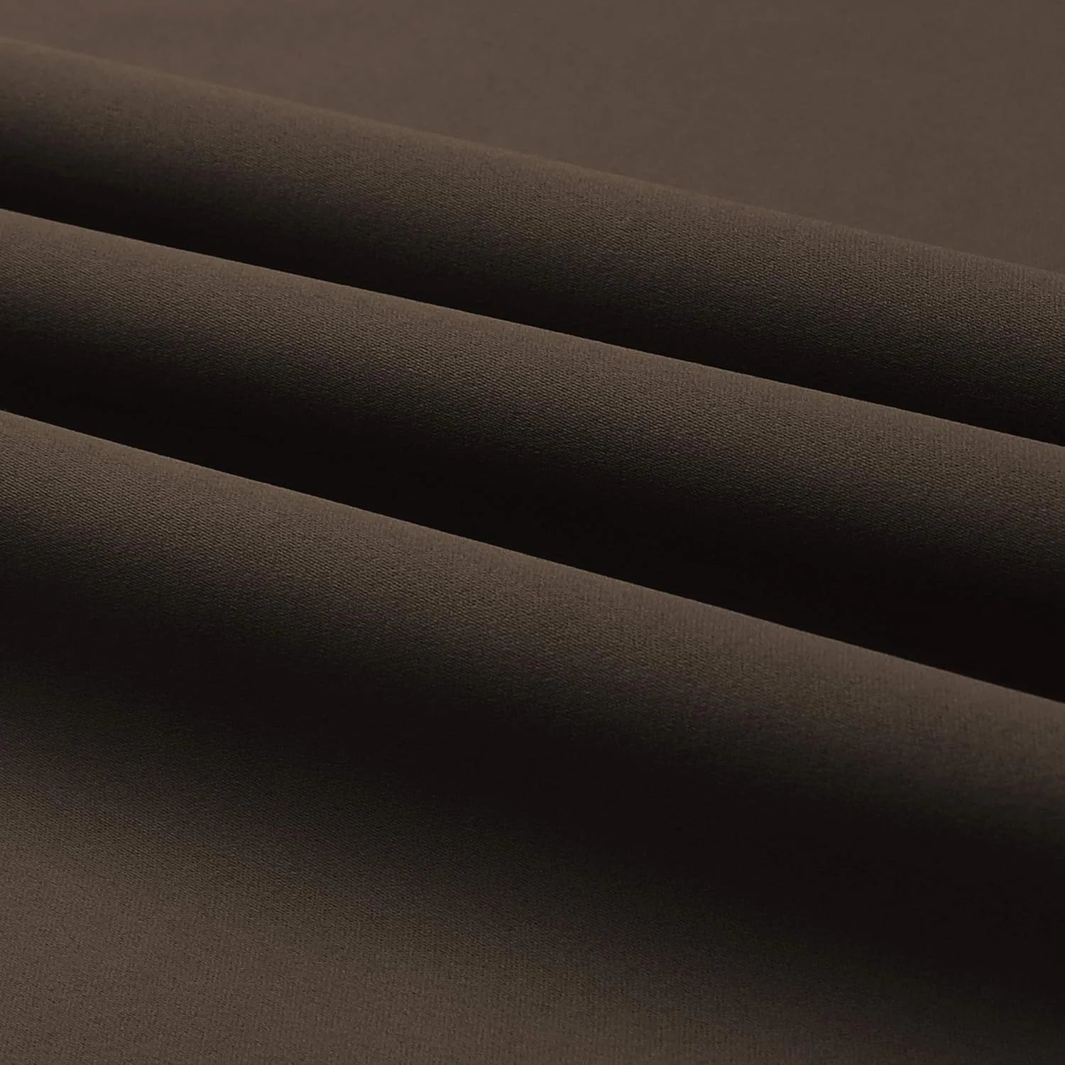 The Parda – 85% Blackout Curtain , Premium Dark Brown Room Darkening Curtains , Pack of 1 Curtain
